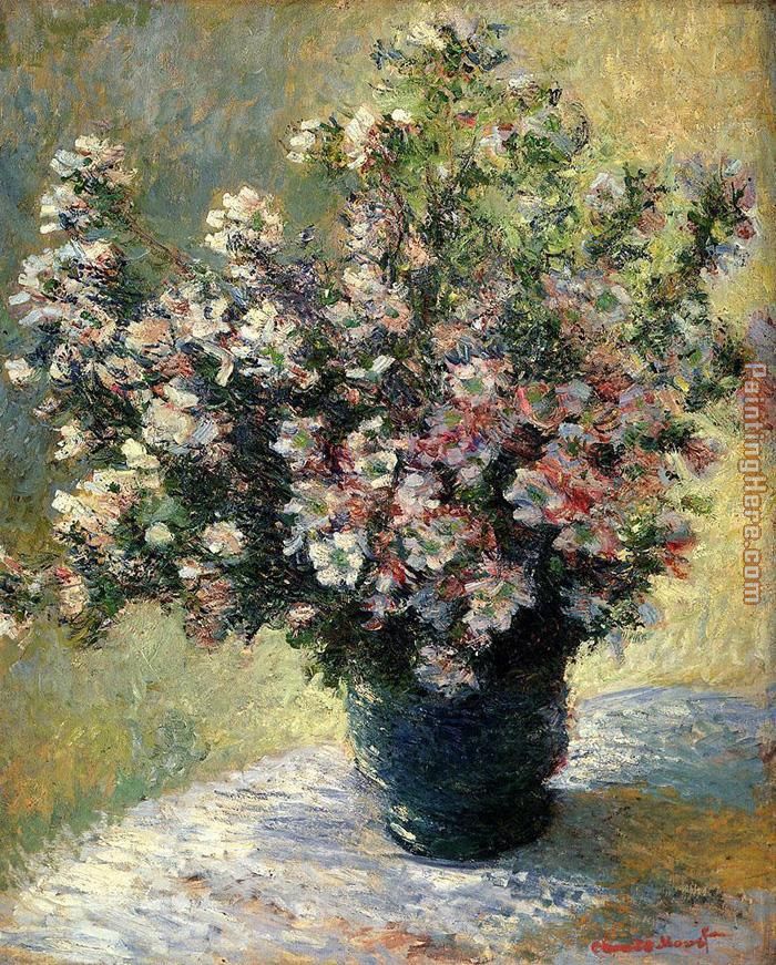 Claude Monet Vase Of Flowers